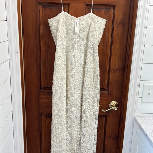 NWT Jcrew, strapless beaded wedding dress - Picture 6 of 11
